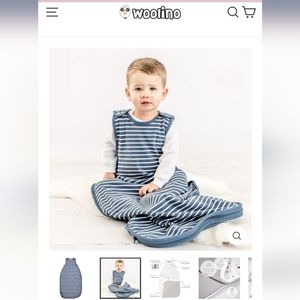 Woolino Four Seasons Sleep Bag Sack - Navy